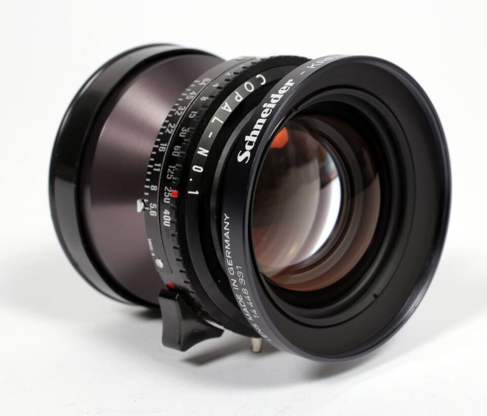 Schneider Apo Symmar MC 210mm F5.6 Lens in Copal #1 Shutter #9127